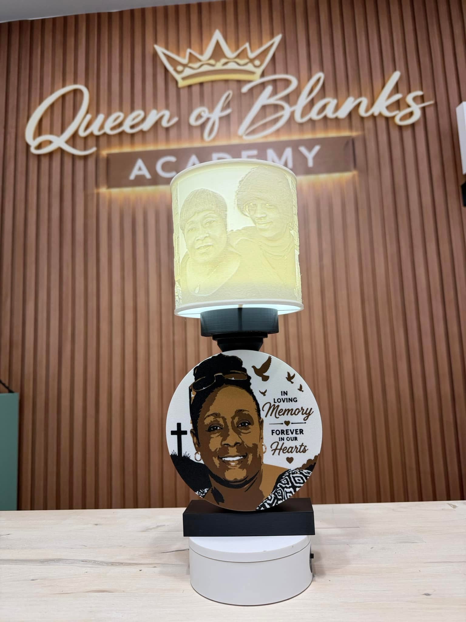 Custom Photo Lithophane Lamp